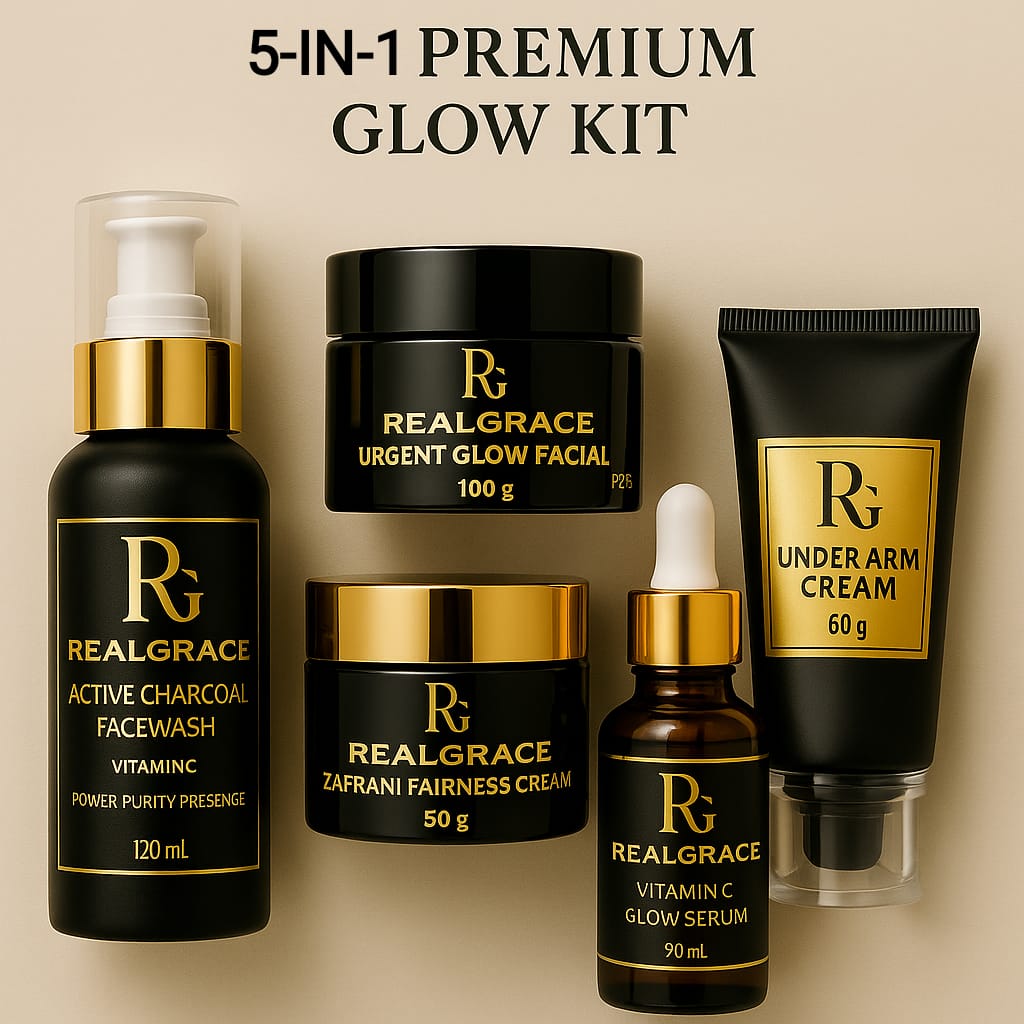 REALGRACE 5-in-1 Premium Glow Kit