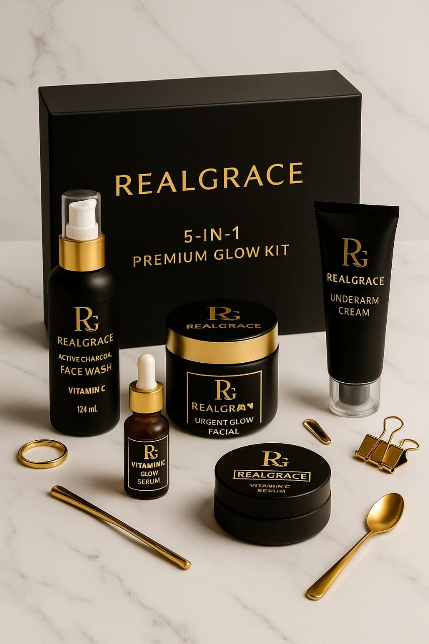 REALGRACE 5-in-1 Premium Glow Kit