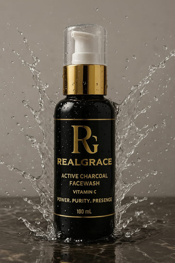 Real Grace Active Charcoal Facewash with Vitamin C